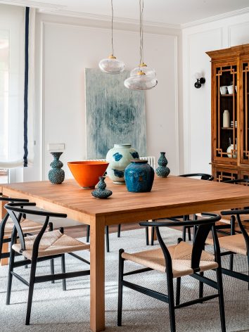 reforma comedor casa unifamiliar en bilbao