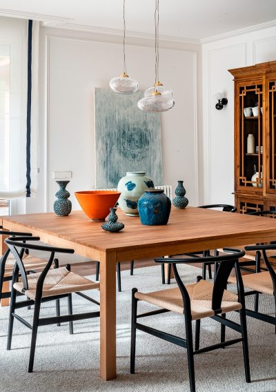reforma comedor casa unifamiliar en bilbao