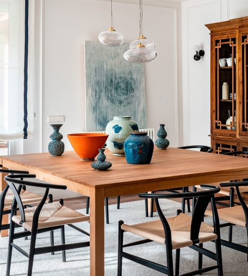 reforma comedor casa unifamiliar en bilbao